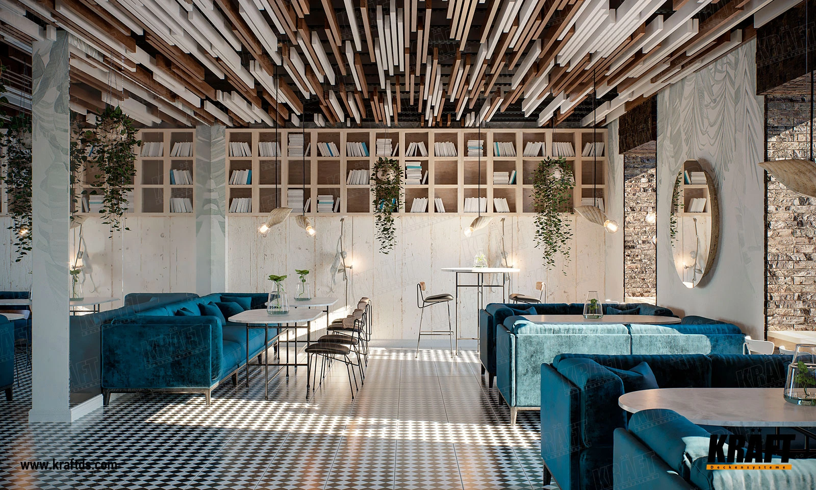 Потолки для кафе ресторанов баров