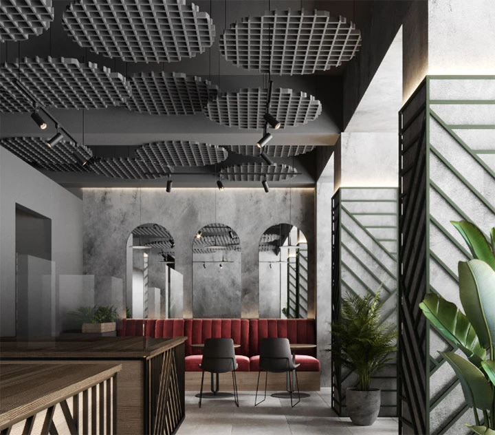 Потолки для кафе ресторанов баров