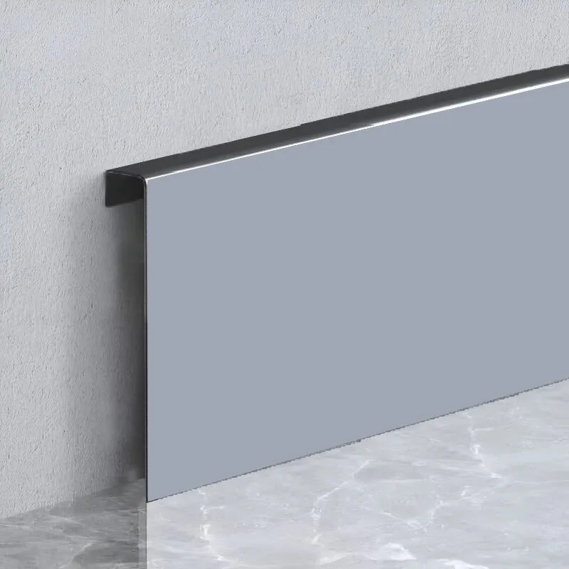 Металлический Плинтус MetraLine Серый