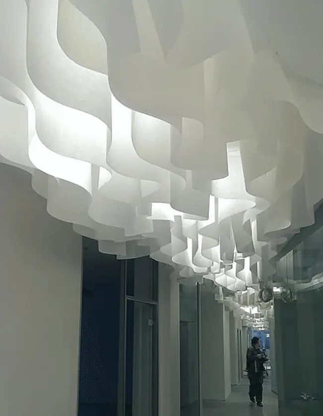 Декоративные Потолки Skylines SilkWave