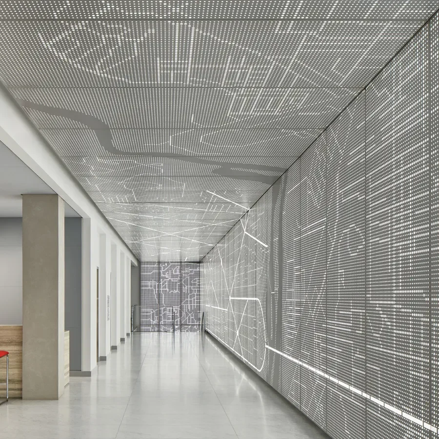 Металлические Декоративные Панели С Перфорацией